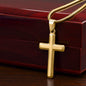 This elegant Artisan Cross Necklace beautifully combines faith and style, making it perfect for both special occasions and daily wear. Perfect for special occasions or everyday wear, this necklace is a wonderful gift idea for you or your loved one.