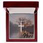 This elegant Artisan Cross Necklace beautifully combines faith and style, making it perfect for both special occasions and daily wear. Perfect for special occasions or everyday wear, this necklace is a wonderful gift idea for you or your loved one.