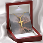 This elegant Artisan Cross Necklace beautifully combines faith and style, making it perfect for both special occasions and daily wear. Perfect for special occasions or everyday wear, this necklace is a wonderful gift idea for you or your loved one.