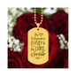 Surprise your loved one by giving them this unique and eye catching Engraved Dog Tag Necklace! It's a classic, yet stylish statement piece that is sure to spark conversation.
