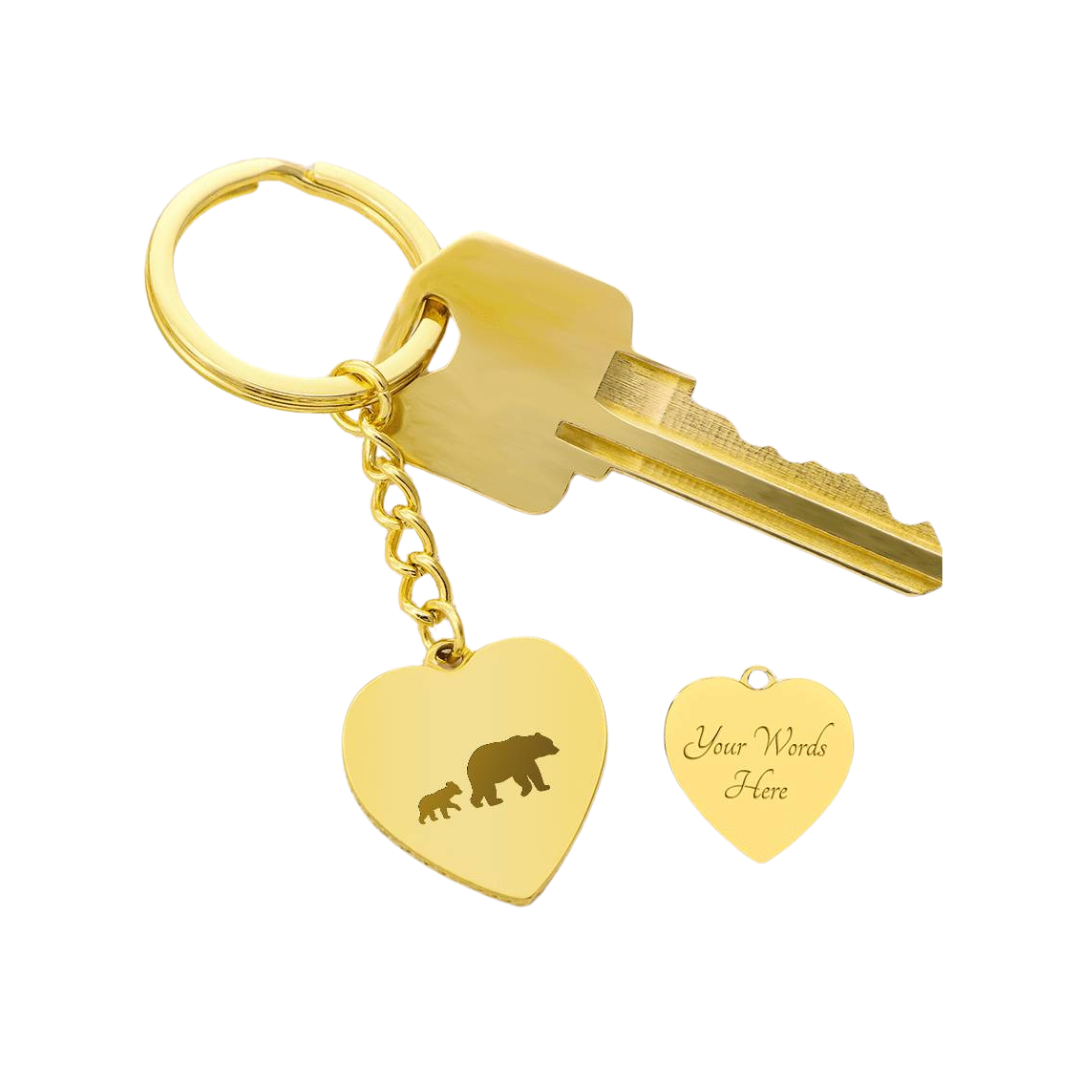 Photo Heart Keychain, Custom Photo Heart Keychain, Personalized Picture Heart Keychain, Engraved Photo Heart Pendant, Custom Gift for Her, Valentine Gift