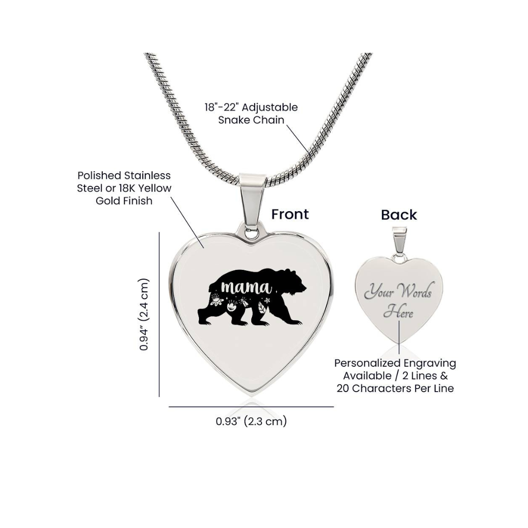 Surprise your loved one by giving them this sweet Engraved Heart Necklace! It's a classic and heartfelt jewelry piece that is sure be treasured.