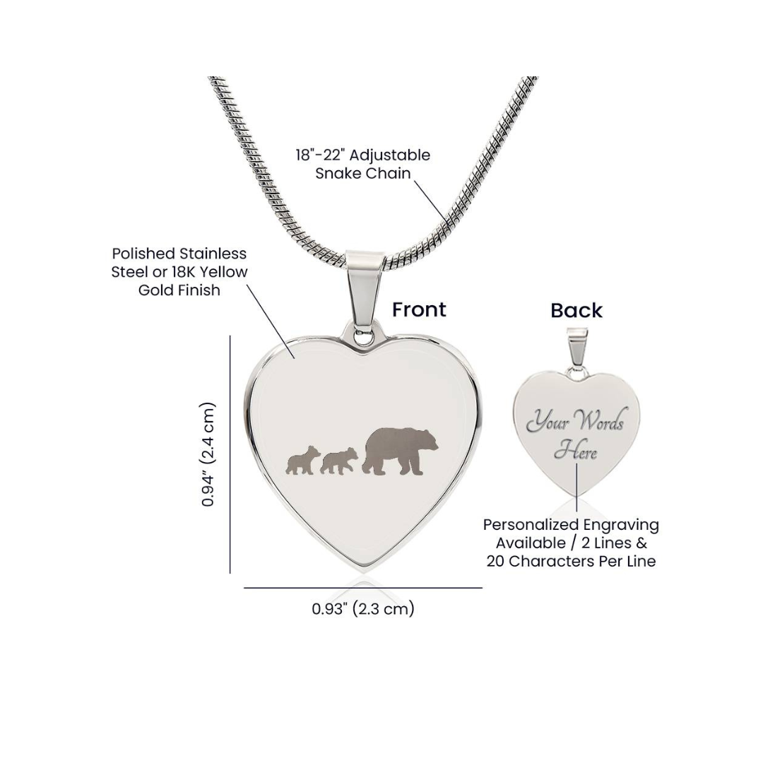 Surprise your loved one by giving them this sweet Engraved Heart Necklace! It's a classic and heartfelt jewelry piece that is sure be treasured.