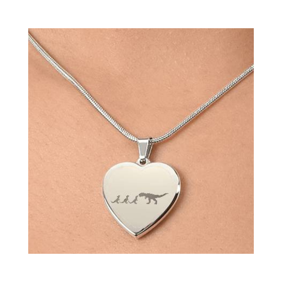 Surprise your loved one by giving them this sweet Engraved Heart Necklace! It's a classic and heartfelt jewelry piece that is sure be treasured. 