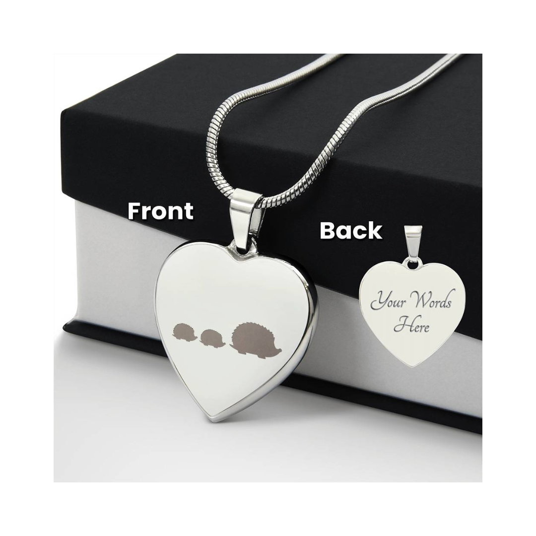 Surprise your loved one by giving them this sweet Engraved Heart Necklace! It's a classic and heartfelt jewelry piece that is sure be treasured. 