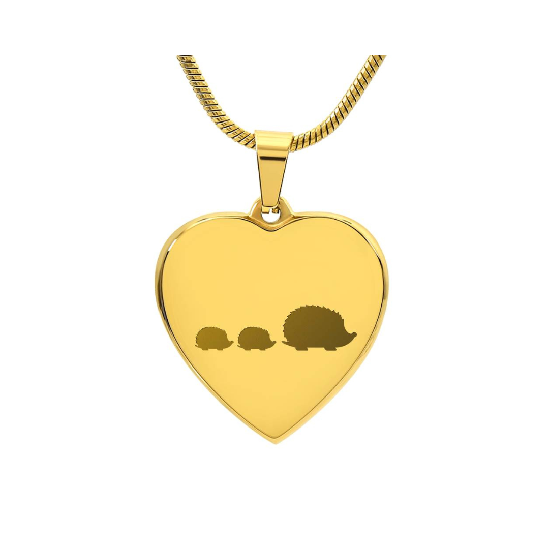 Surprise your loved one by giving them this sweet Engraved Heart Necklace! It's a classic and heartfelt jewelry piece that is sure be treasured. 