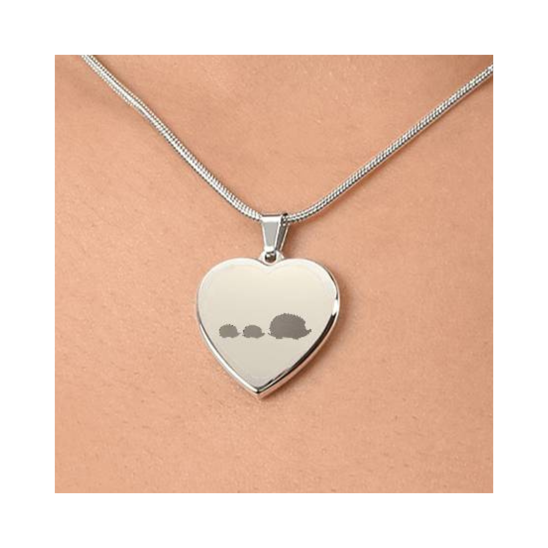 Surprise your loved one by giving them this sweet Engraved Heart Necklace! It's a classic and heartfelt jewelry piece that is sure be treasured. 