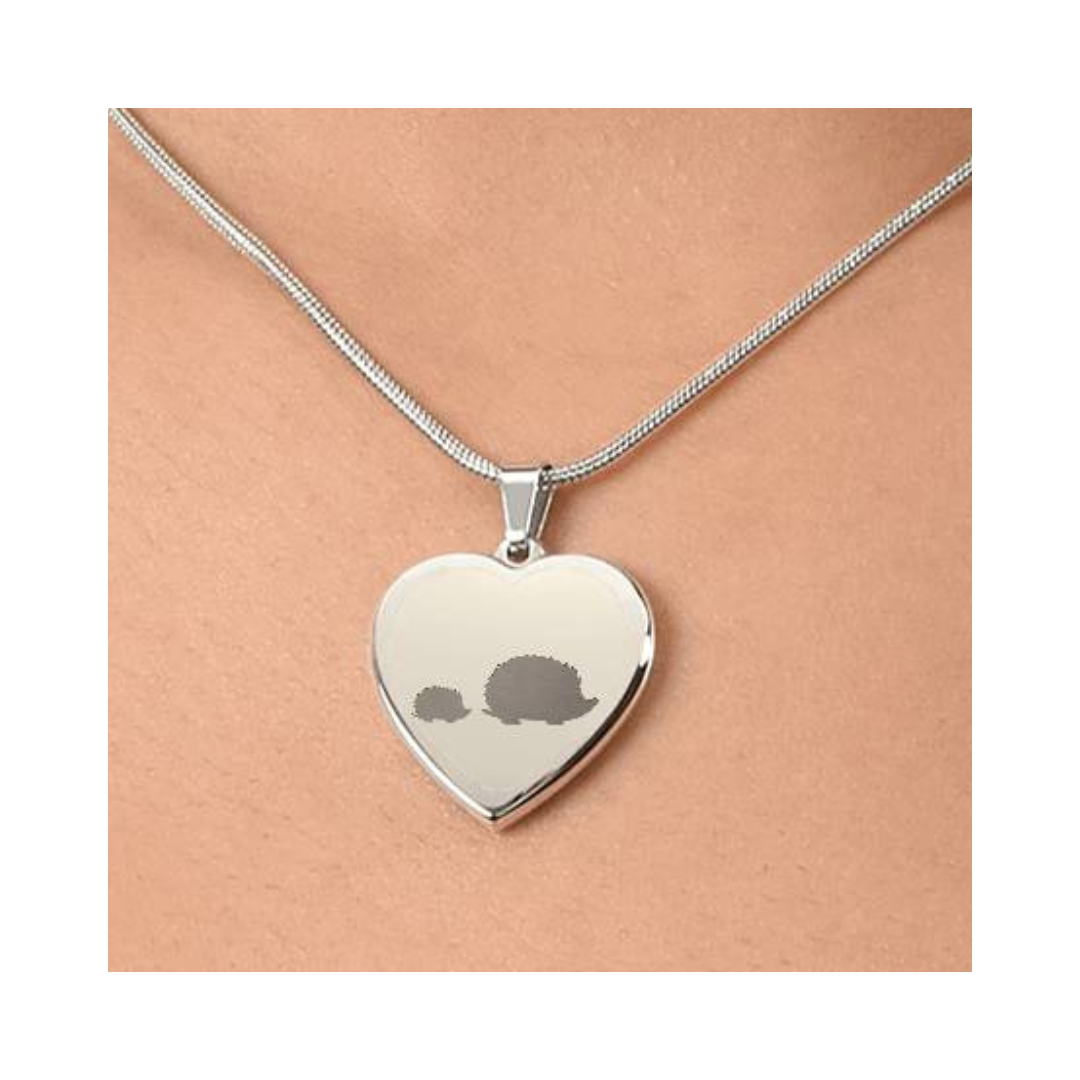 Surprise your loved one by giving them this sweet Engraved Heart Necklace! It's a classic and heartfelt jewelry piece that is sure be treasured. 
