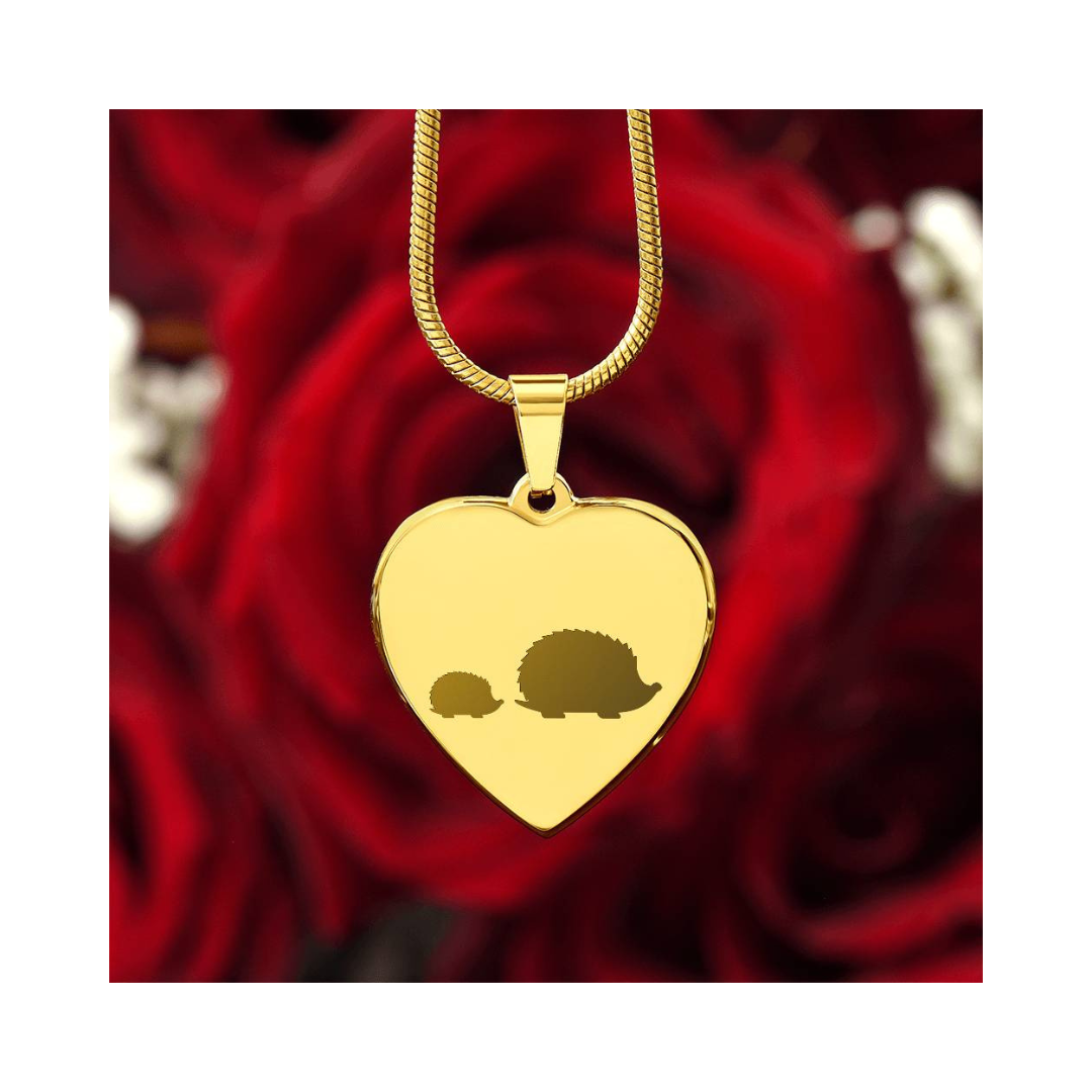 Surprise your loved one by giving them this sweet Engraved Heart Necklace! It's a classic and heartfelt jewelry piece that is sure be treasured. 