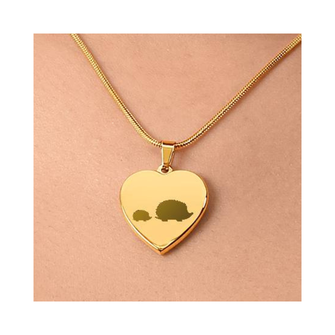 Surprise your loved one by giving them this sweet Engraved Heart Necklace! It's a classic and heartfelt jewelry piece that is sure be treasured. 