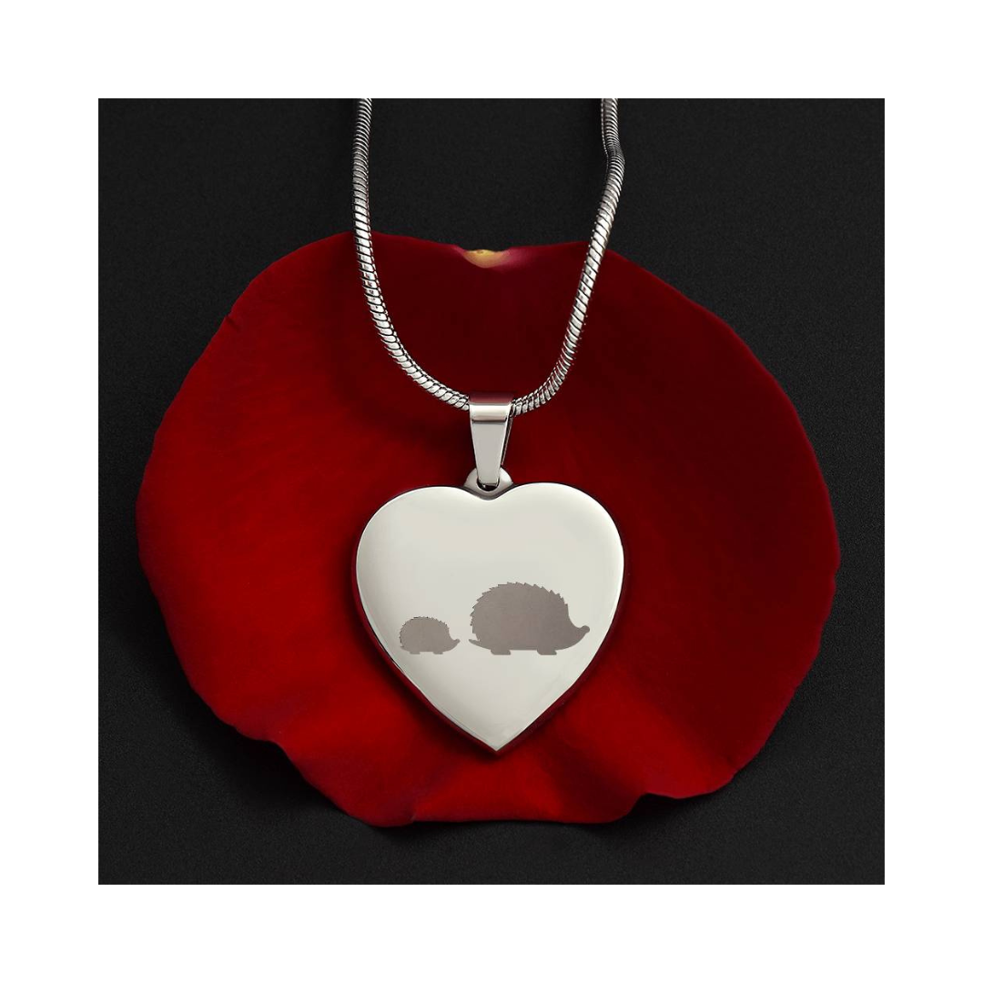 Surprise your loved one by giving them this sweet Engraved Heart Necklace! It's a classic and heartfelt jewelry piece that is sure be treasured. 