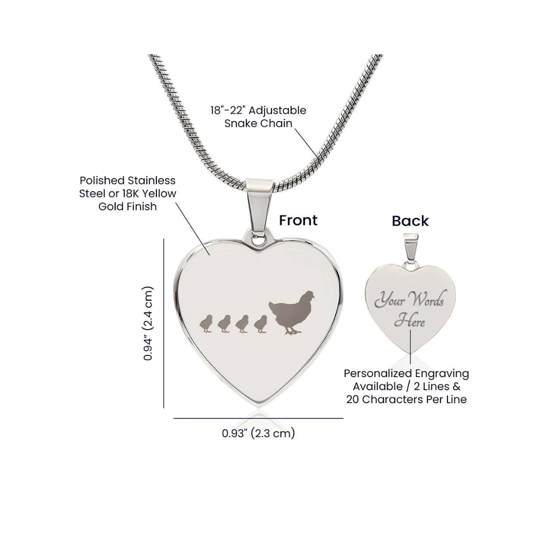 Surprise your loved one by giving them this sweet Engraved Heart Necklace! It's a classic and heartfelt jewelry piece that is sure be treasured. 