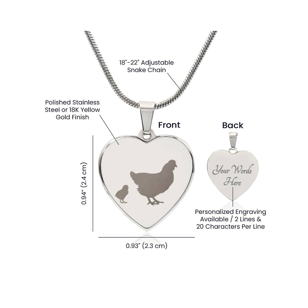 Surprise your loved one by giving them this sweet Engraved Heart Necklace! It's a classic and heartfelt jewelry piece that is sure be treasured. 