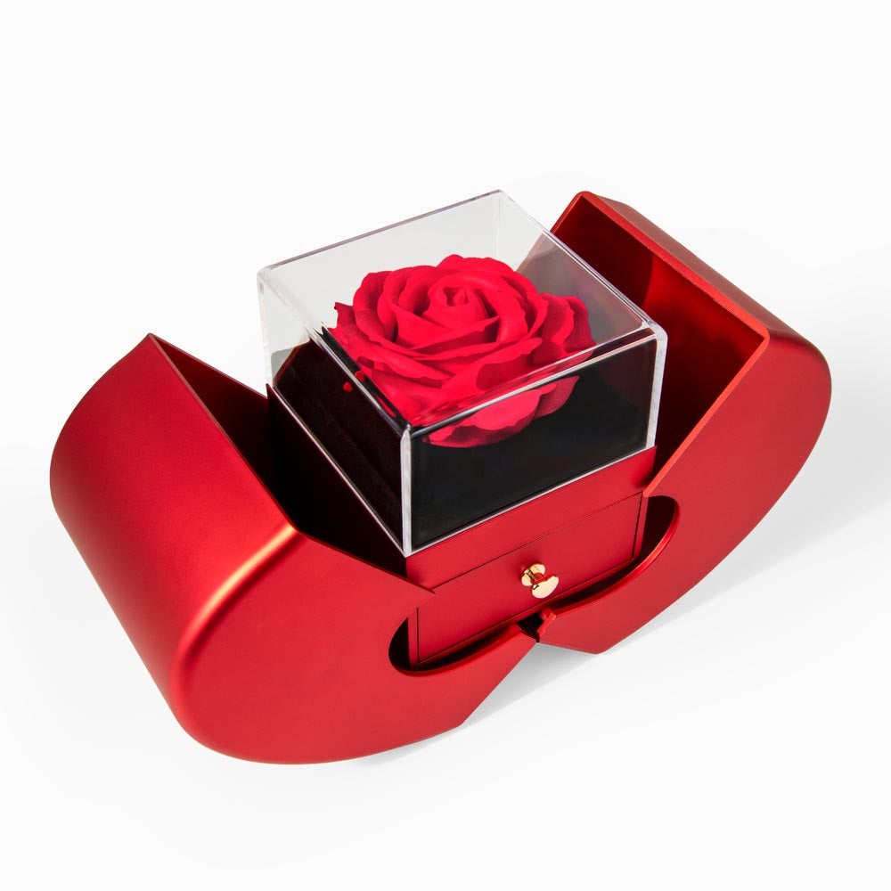 Create an unforgettable gifting experience with our elegant Forever Love Necklace and Heart Box gift set.