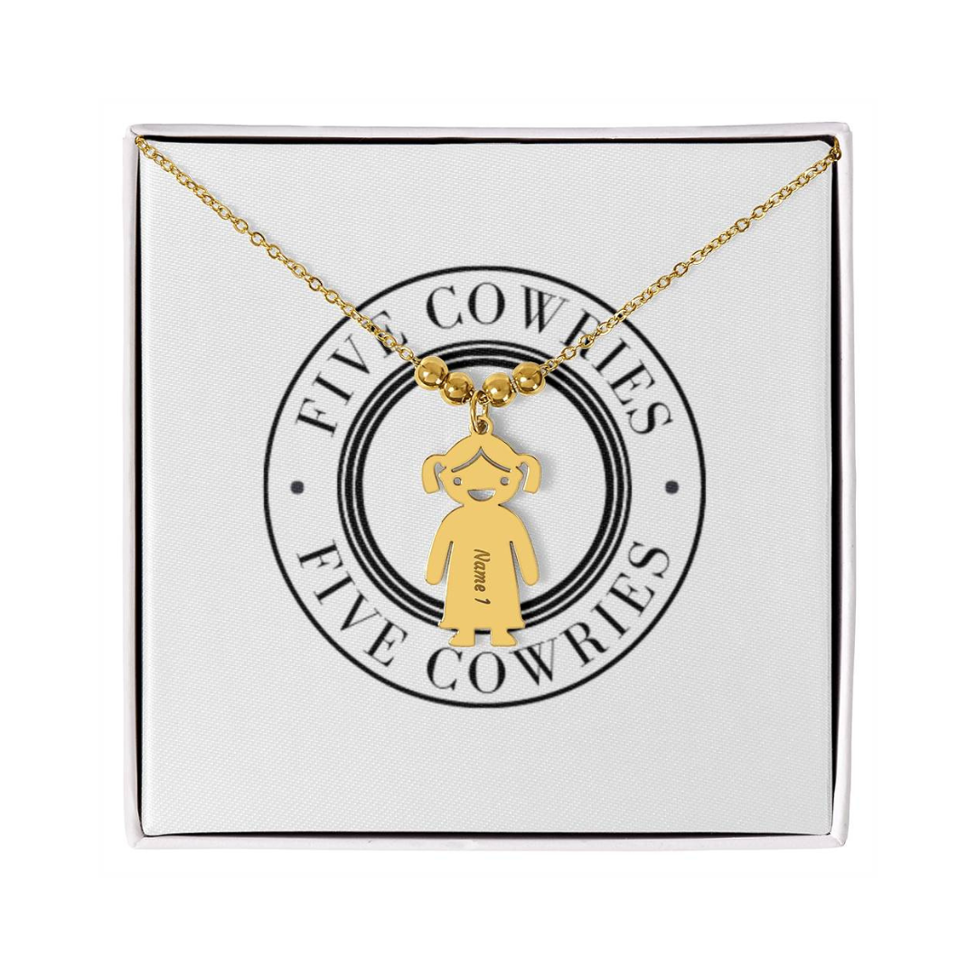 Personalized Kid Charm Necklace, Engraved Handmade Jewelry, Custom Keepsake Necklace, Boy or Girl Name Pendant, Gift for mom, Gift for her