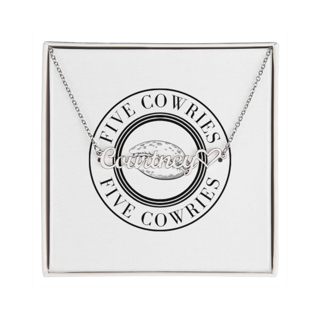 Name Necklace With Heart, Personalized Name Pendant, Love Name Necklace, Custom Name Jewelry, Mothers Day Gift, Valentine Gift for Her