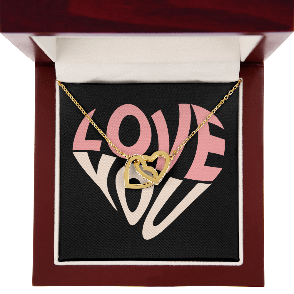 Interlocking Hearts Necklace