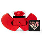 Create an unforgettable gifting experience with our elegant Alluring Beauty Necklace and Heart Box gift set. The everlasting rose symbolizes eternal love, while the sparkling necklace serves as the perfect token of your love. Ideal for birthdays, anniversaries, or any special occasion, this beautiful package is guaranteed to make your loved one feel truly cherished and appreciated.