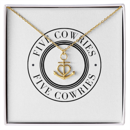 From the ship to the depths of the ocean, an anchor serves a remarkable purpose, grounding the ship and keeping it steady amidst the ever-changing sea. Capture this powerful symbolism with our artisan-crafted Anchor Pendant Necklace.