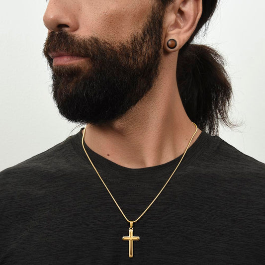 This elegant Artisan Cross Necklace beautifully combines faith and style, making it perfect for both special occasions and daily wear. Perfect for special occasions or everyday wear, this necklace is a wonderful gift idea for you or your loved one.