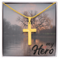 This elegant Artisan Cross Necklace beautifully combines faith and style, making it perfect for both special occasions and daily wear. Perfect for special occasions or everyday wear, this necklace is a wonderful gift idea for you or your loved one.