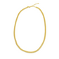 Cuban Link Necklace, 14K Yellow Gold Finish Cuban Link Chain, Men's Necklace, Stainless Steel Necklace, Silver Chain, Birthday Gift for him