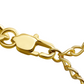 Cuban Link Necklace, 14K Yellow Gold Finish Cuban Link Chain, Men's Necklace, Stainless Steel Necklace, Silver Chain, Birthday Gift for him