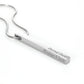 Custom Engraved 4-Sided Stick Necklace