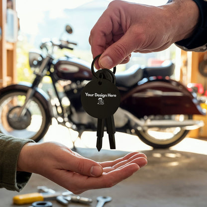 Surprise your DIY guy or gal with an engraved gift that is made just for them! Anyone who is "handy" will love and appreciate having this fully functional pocket Screwdriver Keychain set for random moments when a quick fix is needed!
