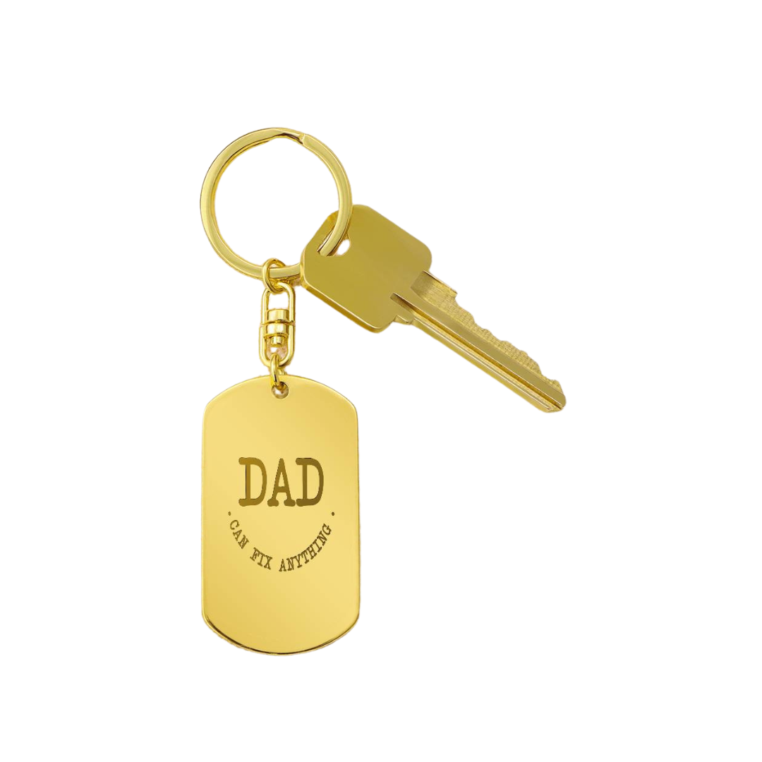Engraved Dog Tag Swivel Keychain, Custom Dog Tag Keychain, Personalized Keychain for him, Engraved Keychain, Military Dog-tag Keychain