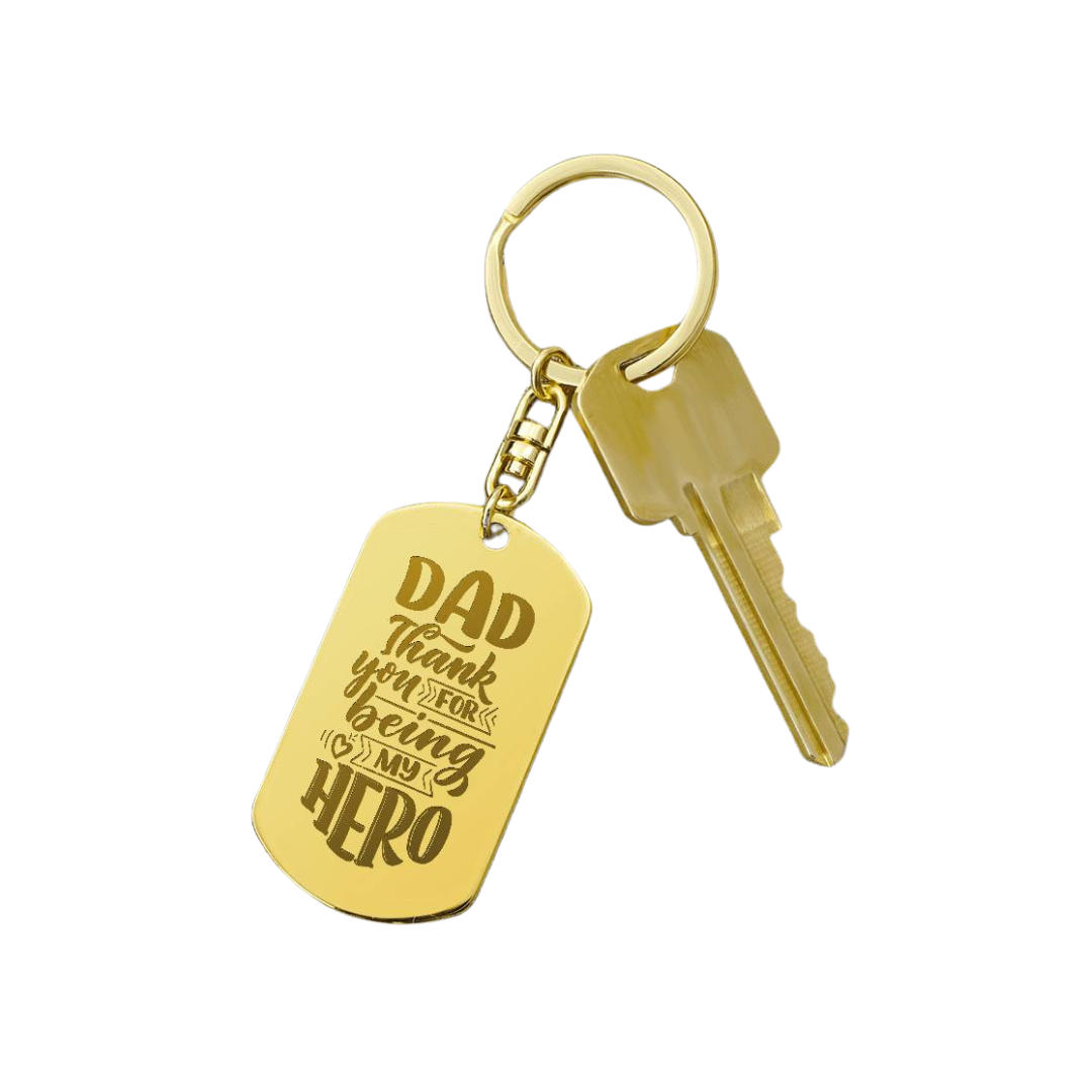 Engraved Dog Tag Swivel Keychain, Custom Dog Tag Keychain, Personalized Keychain for him, Engraved Keychain, Military Dog-tag Keychain