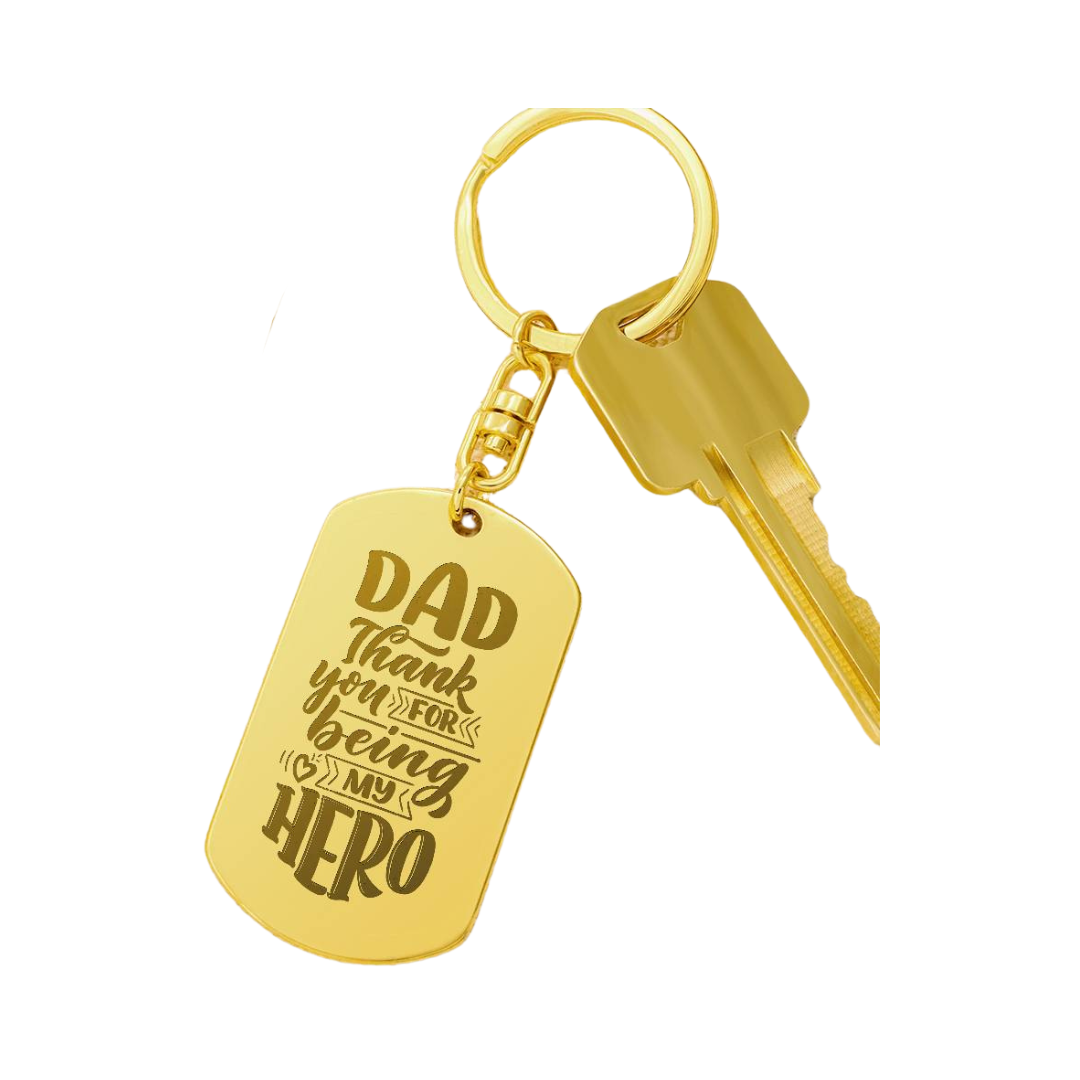 Engraved Dog Tag Swivel Keychain, Custom Dog Tag Keychain, Personalized Keychain for him, Engraved Keychain, Military Dog-tag Keychain