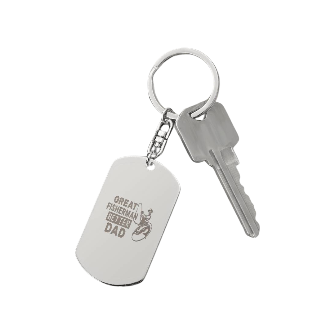 Engraved Dog Tag Swivel Keychain, Custom Dog Tag Keychain, Personalized Keychain for him, Engraved Keychain, Military Dog-tag Keychain