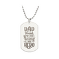 Surprise your loved one by giving them this unique and eye catching Engraved Dog Tag Necklace! It's a classic, yet stylish statement piece that is sure to spark conversation.