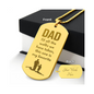 Surprise your loved one by giving them this unique and eye catching Engraved Dog Tag Necklace! It's a classic, yet stylish statement piece that is sure to spark conversation.