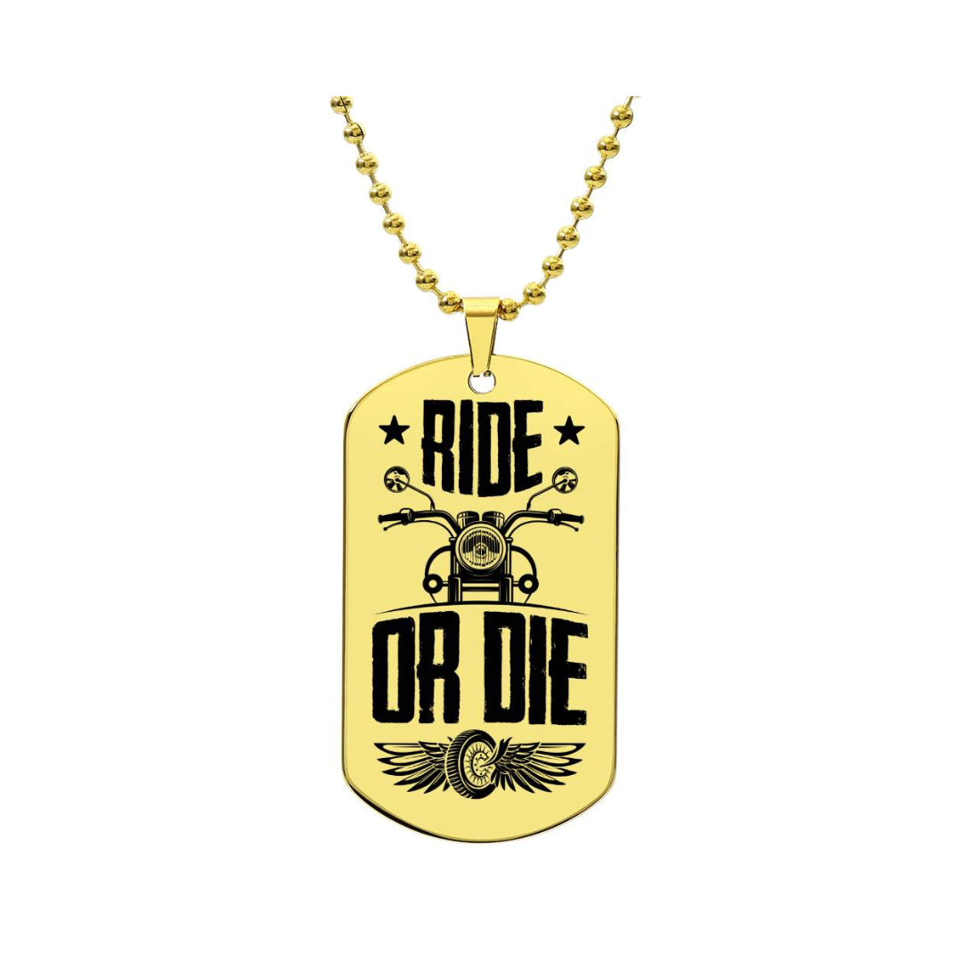Surprise your loved one by giving them this unique and eye catching Engraved Dog Tag Necklace! It's a classic, yet stylish statement piece that is sure to spark conversation.