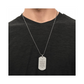 Surprise your loved one by giving them this unique and eye catching Engraved Dog Tag Necklace! It's a classic, yet stylish statement piece that is sure to spark conversation.