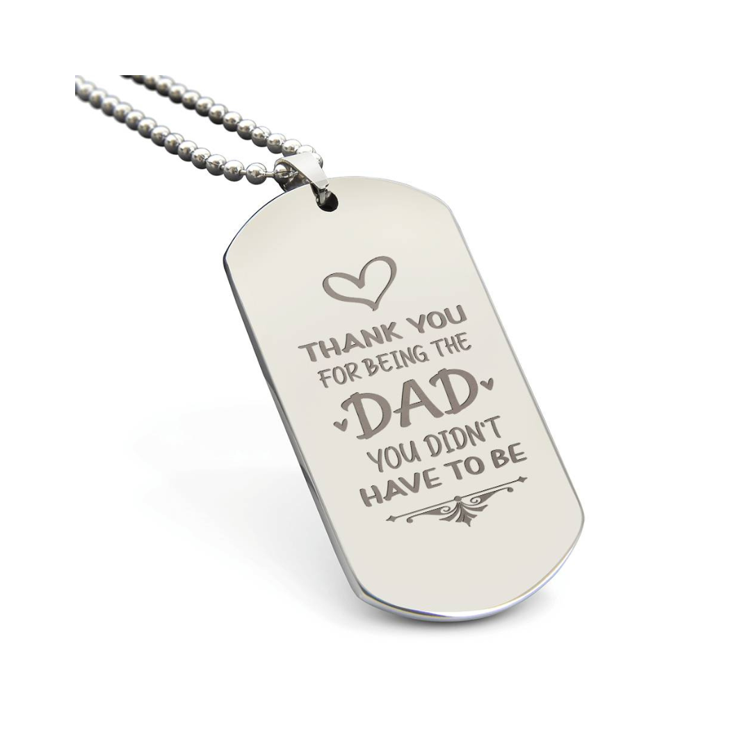 Surprise your loved one by giving them this unique and eye catching Engraved Dog Tag Necklace! It's a classic, yet stylish statement piece that is sure to spark conversation.