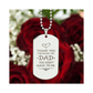 Surprise your loved one by giving them this unique and eye catching Engraved Dog Tag Necklace! It's a classic, yet stylish statement piece that is sure to spark conversation.