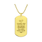 Surprise your loved one by giving them this unique and eye catching Engraved Dog Tag Necklace! It's a classic, yet stylish statement piece that is sure to spark conversation.