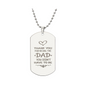 Surprise your loved one by giving them this unique and eye catching Engraved Dog Tag Necklace! It's a classic, yet stylish statement piece that is sure to spark conversation.