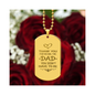Surprise your loved one by giving them this unique and eye catching Engraved Dog Tag Necklace! It's a classic, yet stylish statement piece that is sure to spark conversation.