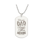 Surprise your loved one by giving them this unique and eye catching Engraved Dog Tag Necklace! It's a classic, yet stylish statement piece that is sure to spark conversation.