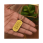 Surprise your loved one by giving them this unique and eye catching Engraved Dog Tag Necklace! It's a classic, yet stylish statement piece that is sure to spark conversation.