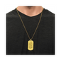 Surprise your loved one by giving them this unique and eye catching Engraved Dog Tag Necklace! It's a classic, yet stylish statement piece that is sure to spark conversation.