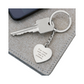 Photo Heart Keychain, Custom Photo Heart Keychain, Personalized Picture Heart Keychain, Engraved Photo Heart Pendant, Custom Gift for Her, Valentine Gift
