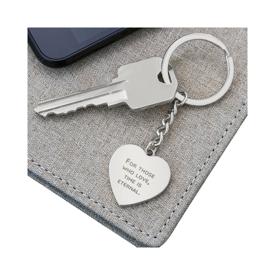 Photo Heart Keychain, Custom Photo Heart Keychain, Personalized Picture Heart Keychain, Engraved Photo Heart Pendant, Custom Gift for Her, Valentine Gift
