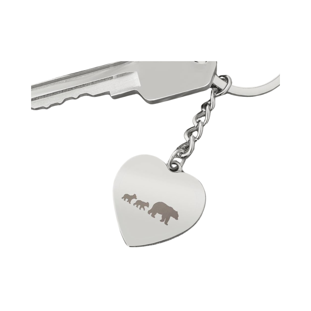 Photo Heart Keychain, Custom Photo Heart Keychain, Personalized Picture Heart Keychain, Engraved Photo Heart Pendant, Custom Gift for Her, Valentine Gift
