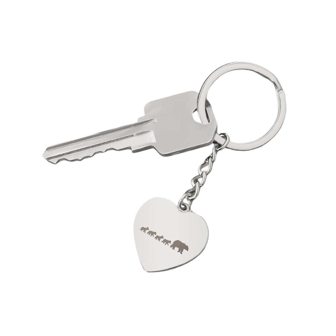 Photo Heart Keychain, Custom Photo Heart Keychain, Personalized Picture Heart Keychain, Engraved Photo Heart Pendant, Custom Gift for Her, Valentine Gift