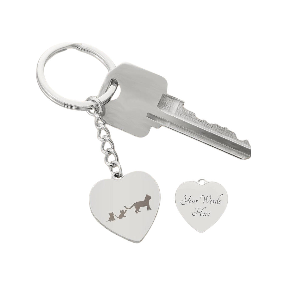 Photo Heart Keychain, Custom Photo Heart Keychain, Personalized Picture Heart Keychain, Engraved Photo Heart Pendant, Custom Gift for Her, Valentine Gift
